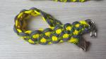 Halsband Paracord merfarbig